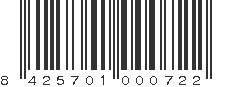 EAN 8425701000722