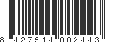 EAN 8427514002443