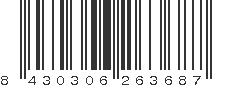 EAN 8430306263687
