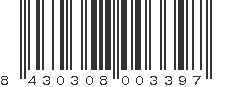 EAN 8430308003397