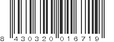 EAN 8430320016719