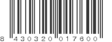 EAN 8430320017600