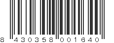 EAN 8430358001640