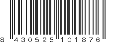 EAN 8430525101876
