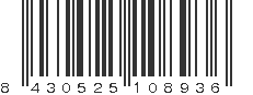 EAN 8430525108936