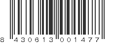 EAN 8430613001477