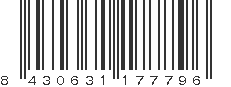 EAN 8430631177796