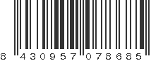 EAN 8430957078685