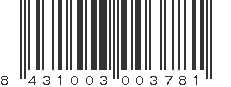 EAN 8431003003781