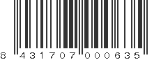 EAN 8431707000635