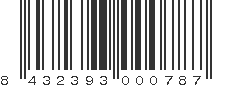 EAN 8432393000787