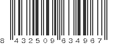 EAN 8432509634967