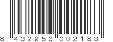 EAN 8432953002183