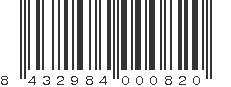 EAN 8432984000820