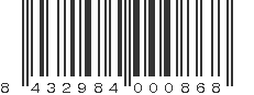 EAN 8432984000868