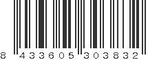 EAN 8433605303832