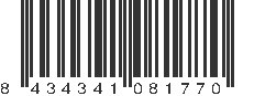EAN 8434341081770