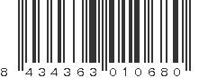 EAN 8434363010680