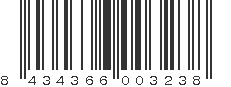 EAN 8434366003238