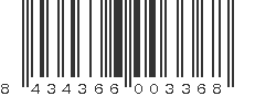 EAN 8434366003368