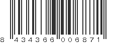 EAN 8434366006871