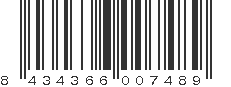 EAN 8434366007489