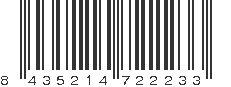 EAN 8435214722233
