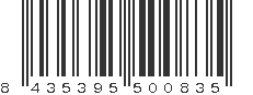 EAN 8435395500835