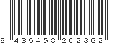 EAN 8435458202362