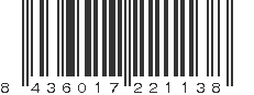 EAN 8436017221138