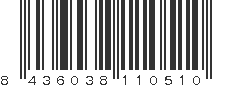 EAN 8436038110510