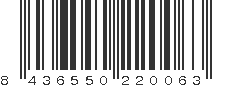 EAN 8436550220063