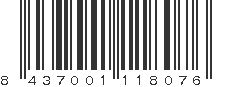 EAN 8437001118076