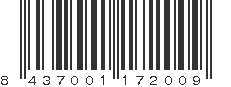 EAN 8437001172009