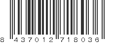 EAN 8437012718036