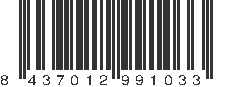 EAN 8437012991033