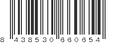 EAN 8438530660654