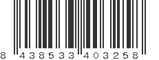 EAN 8438533403258