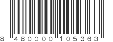 EAN 8480000105363