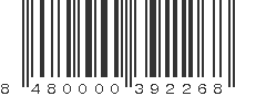 EAN 8480000392268