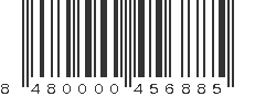 EAN 8480000456885