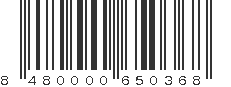 EAN 8480000650368