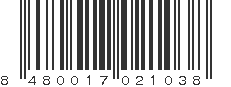 EAN 8480017021038