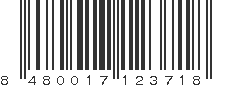 EAN 8480017123718