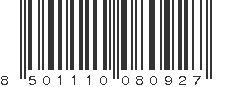 EAN 8501110080927