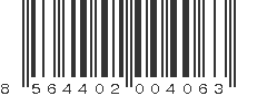 EAN 8564402004063