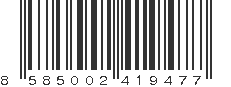 EAN 8585002419477