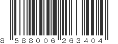 EAN 8588006263404