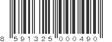 EAN 8591325000490