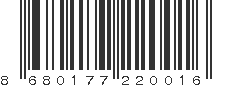 EAN 8680177220016